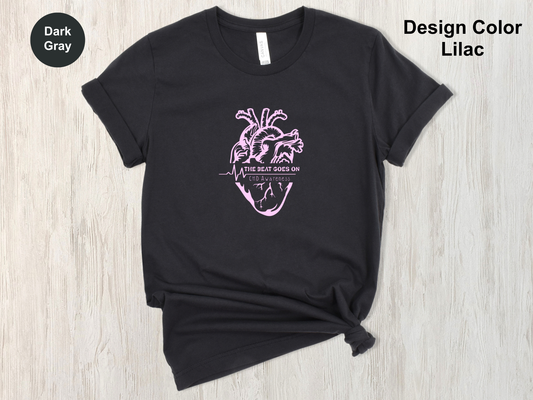 The Beat Goes On-CHD Awareness T-Shirt