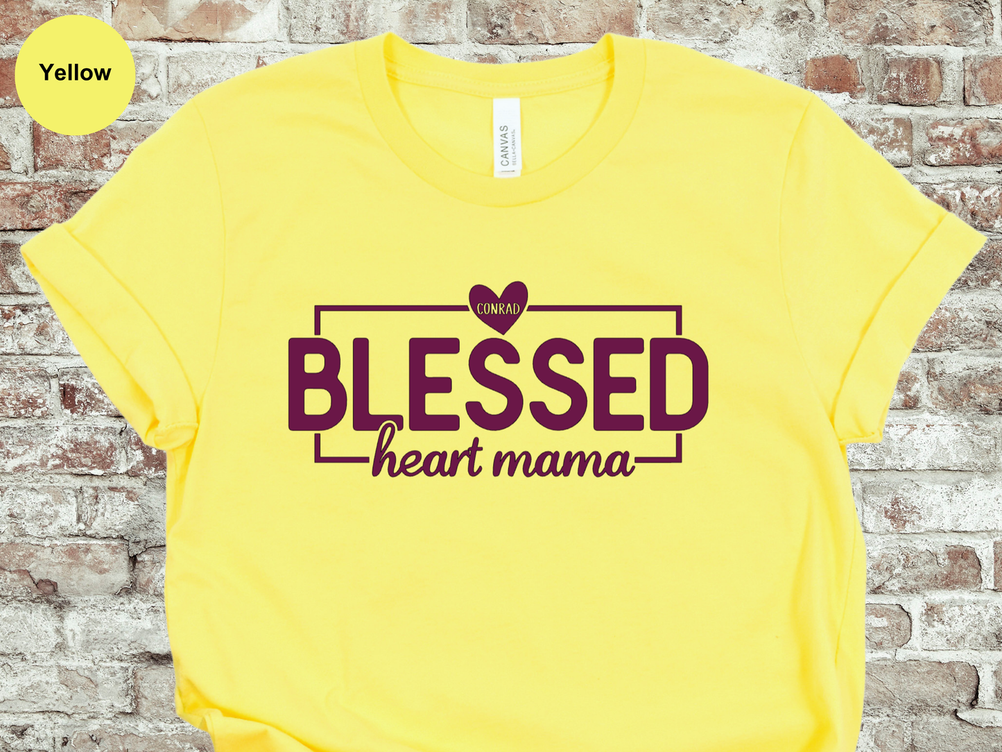 Blessed Heart Mama | CHD Awareness Tee Summer Colors