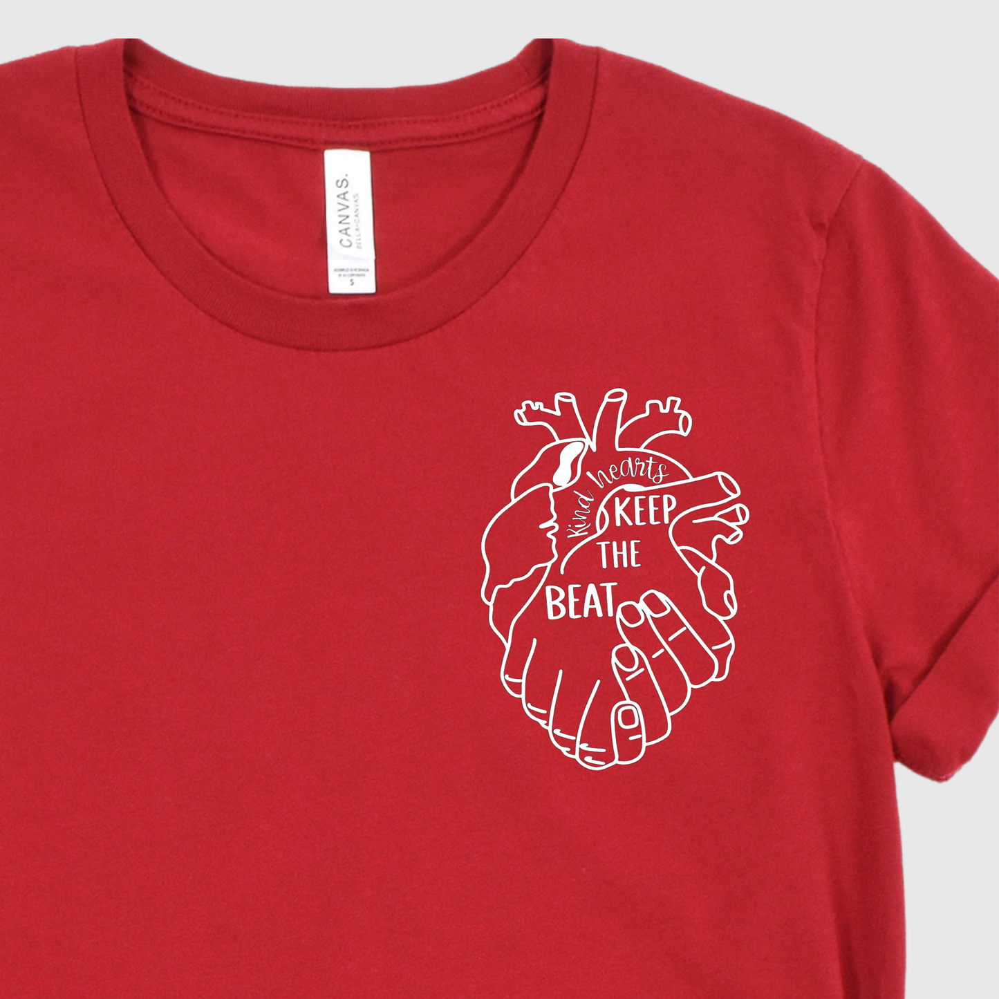 Kind Hearts– CHD Awareness Graphic Tee For Heart Families & Supporters