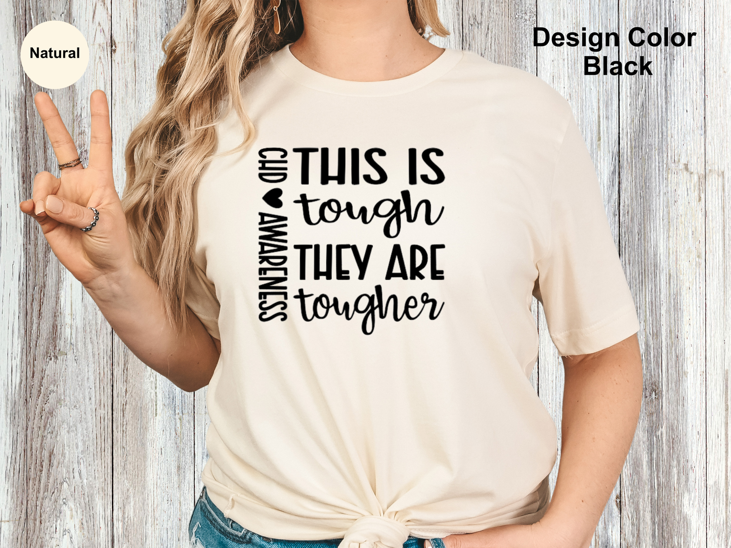 They Are Tougher-CHD Awareness Shirt