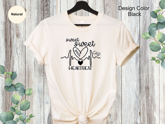 Sweet Sweet Heartbeats-CHD Awareness Shirt