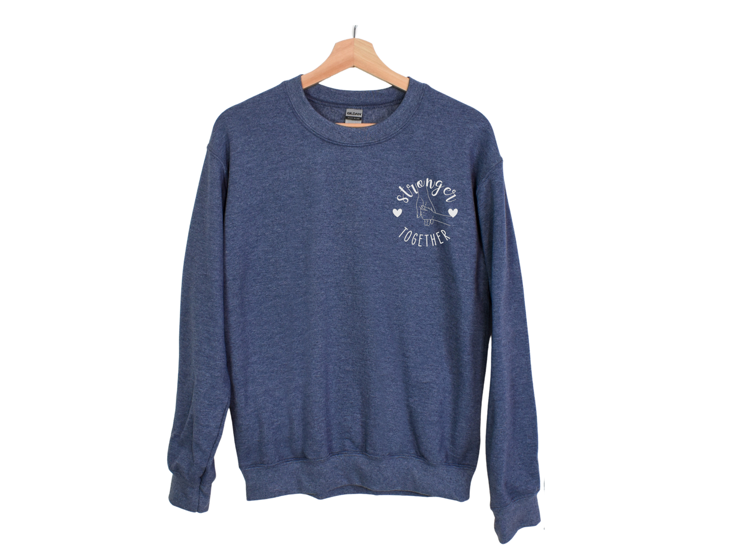 CHD Mama Sweatshirt – Cozy Gildan Crewneck for Proud Heart Moms | Share Your Child’s Story in Comfort | Unbreakable Love – Mom and Toddler