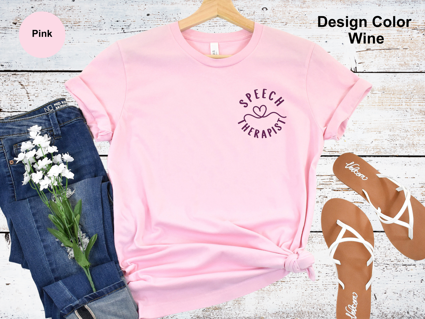 From The Heart-Speech Therapy Shirt