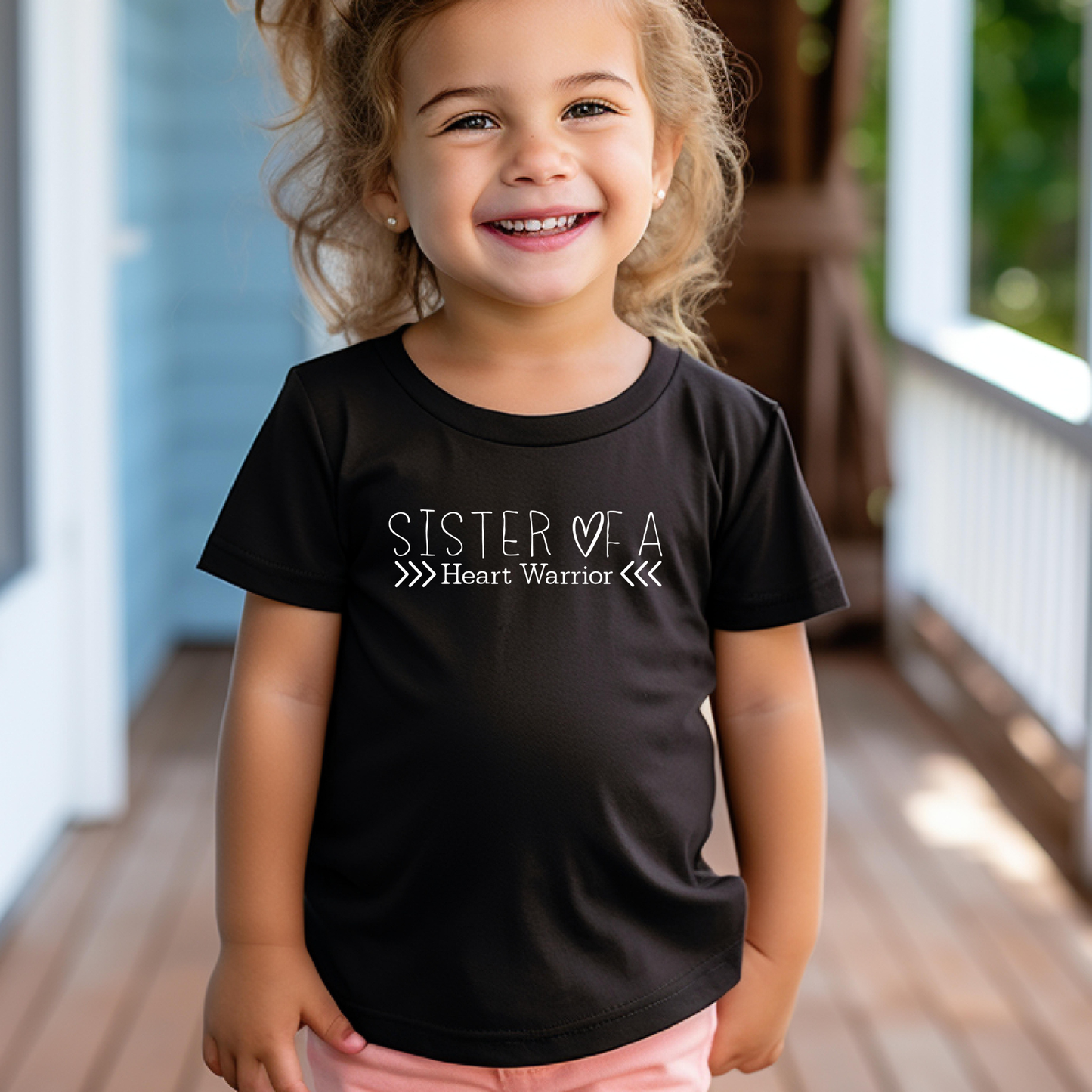 Heart Month CHD Awareness | Sister of a Heart Warrior-Kids Sizes