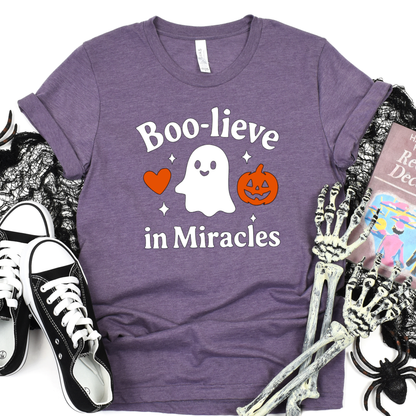 Boo-lieve in Miracles-shirt
