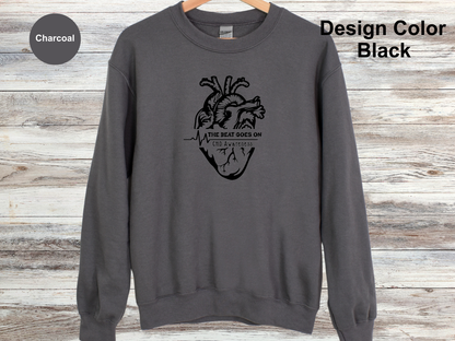 The Beat Goes On-CHD Awareness-Sweatshirt