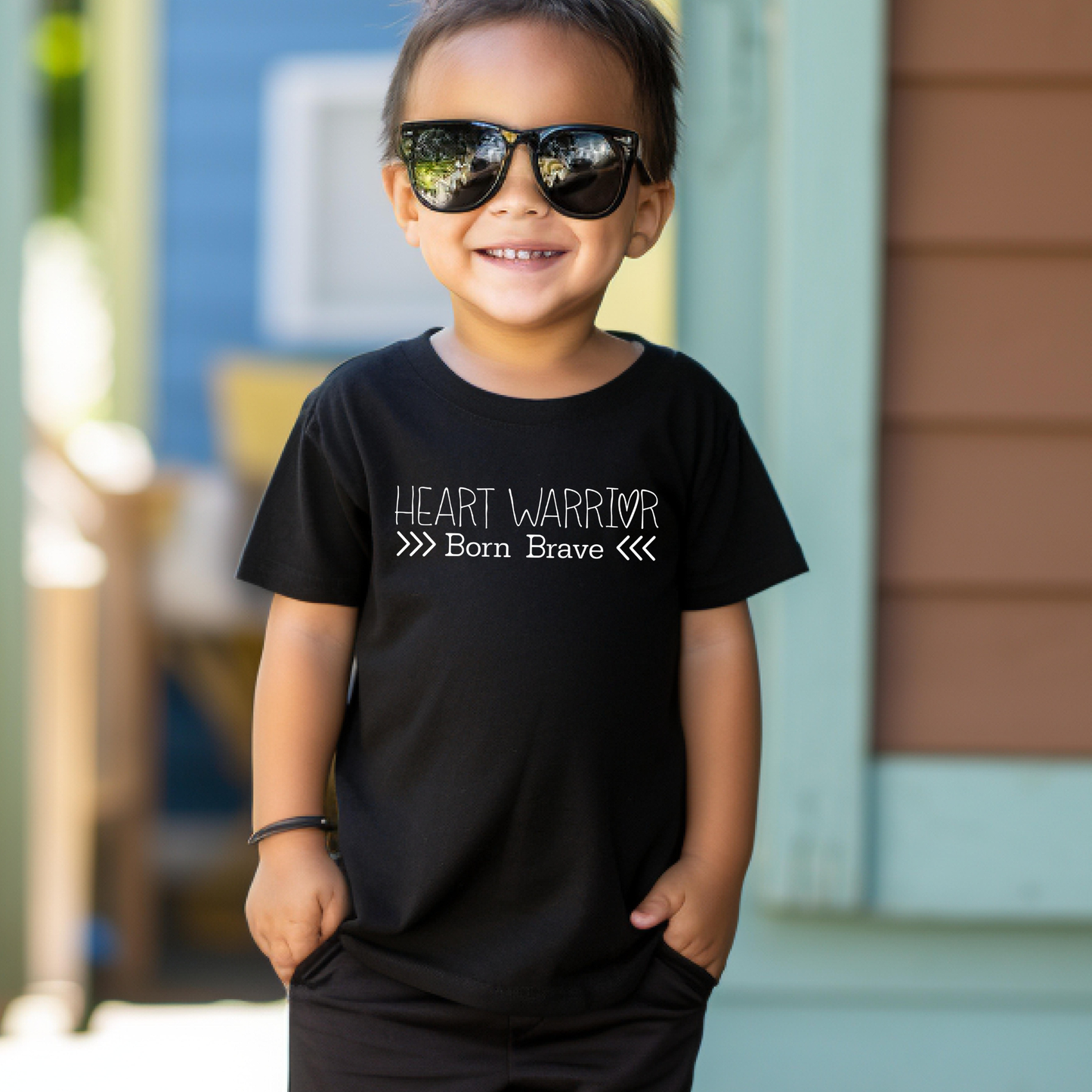 Heart Month CHD Awareness | Heart Warrior-Kids Sizes