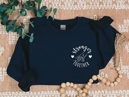 CHD Mama Sweatshirt – Cozy Gildan Crewneck for Proud Heart Moms | Share Your Child’s Story in Comfort | Unbreakable Love – Mom and Baby