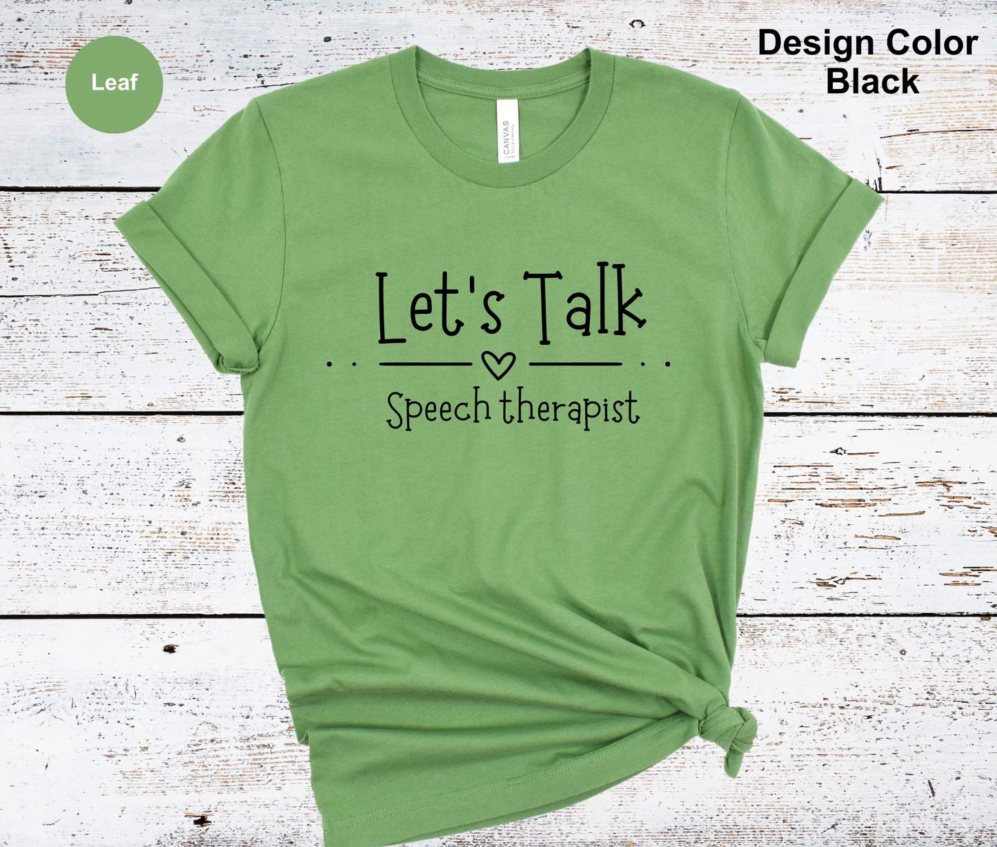 Let's Talk-Speech Therapist Shirt