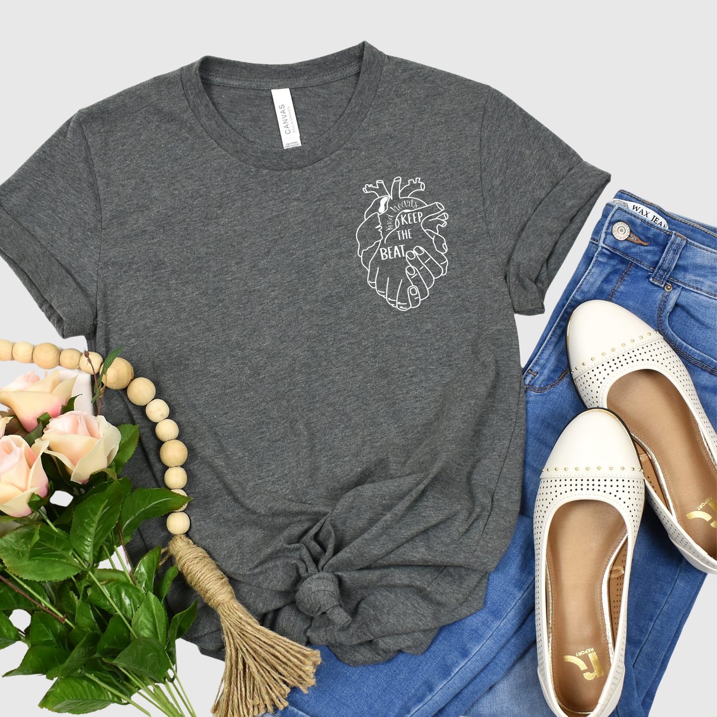 Kind Hearts– CHD Awareness Graphic Tee For Heart Families & Supporters