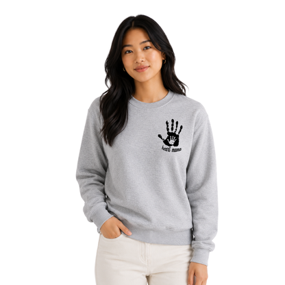 Handprint Heart Mama Tee | CHD Awareness Apparel