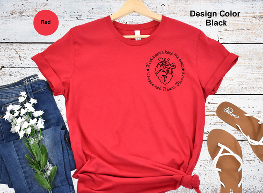 Kind Heart Left Chest-CHD Shirt