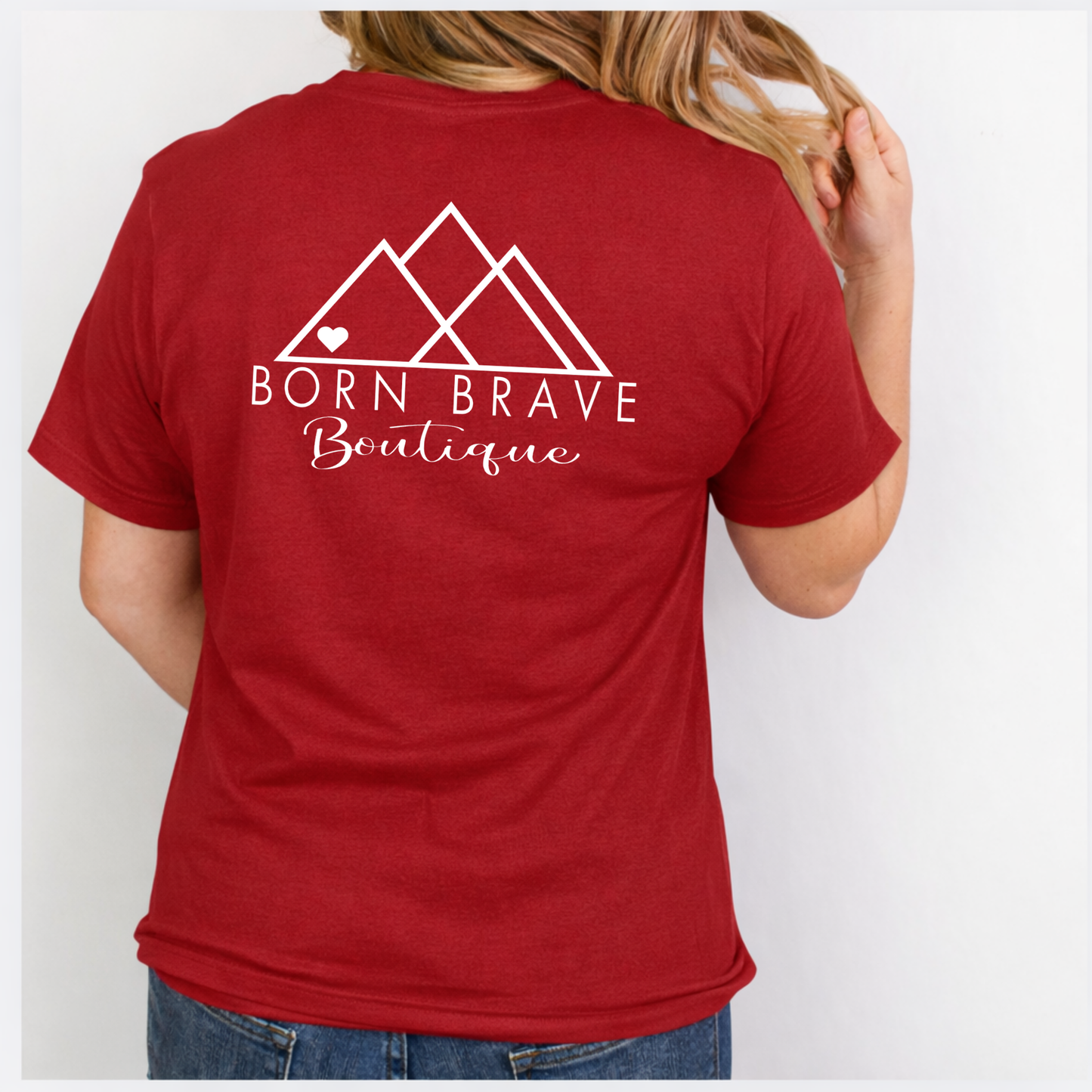 Heart Month Family Tee– I Wear Red for a Heart Warrior