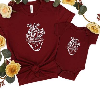 Beat Goes On- Mommy  & Me Onesie Set | Shirts Made for Matching Memories