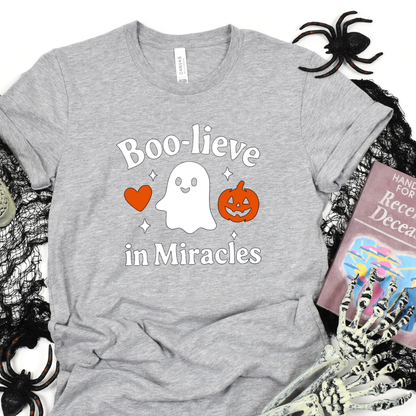 Boo-lieve in Miracles-shirt
