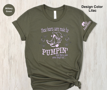 Hearts Were Made for Pumpin’ – CHD Tee for Families & Supporters
