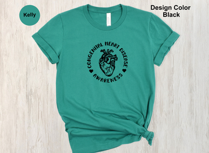 Human Heart – CHD Awareness Graphic Tee for Families & Supporters