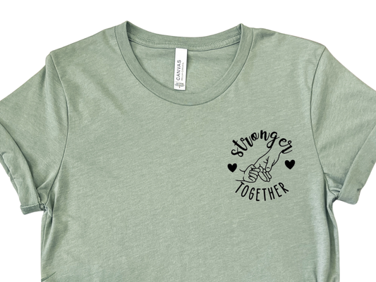 CHD Mama T-Shirt – Soft Bella Canvas Tee for Proud Heart Moms | Share Your Child’s Story in Comfort | Unbreakable Love-Mom and Toddler