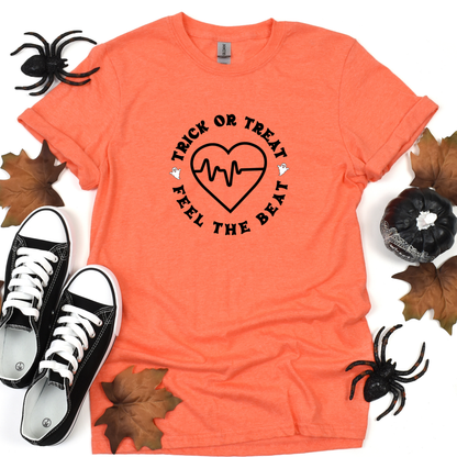Feel The Beat Heart-Shirt