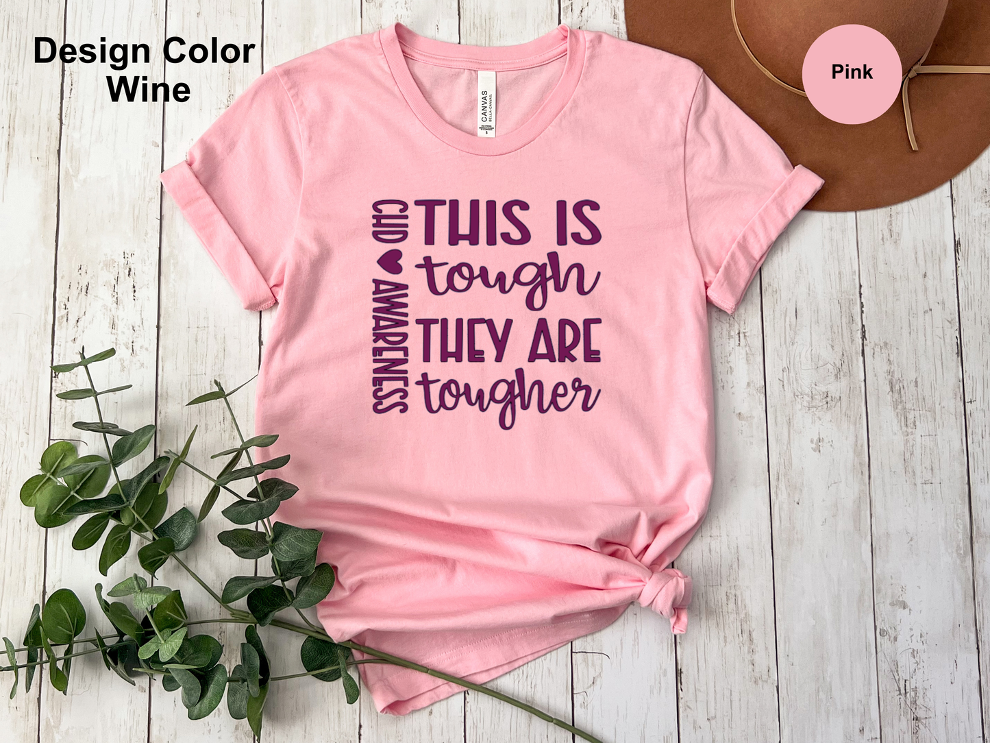 They Are Tougher-CHD Awareness Shirt