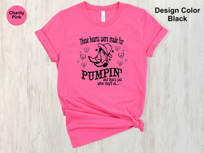 Hearts Were Made for Pumpin’ – CHD Tee for Families & Supporters