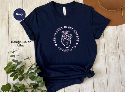 Human Heart – CHD Awareness Graphic Tee for Families & Supporters