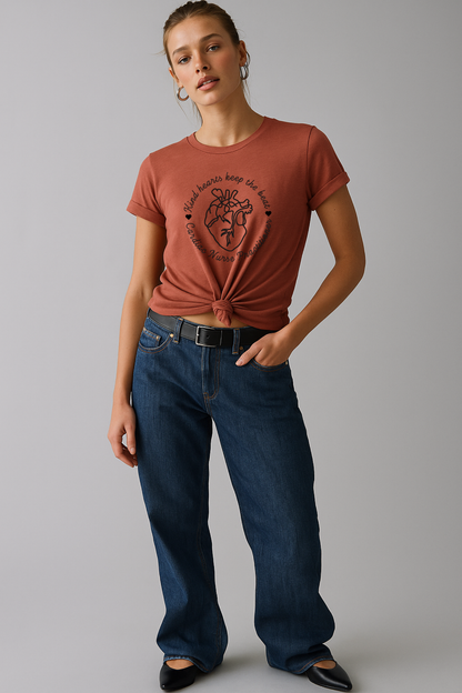 Kind Hearts– CHD Awareness Graphic Tee For Heart Families & Supporters