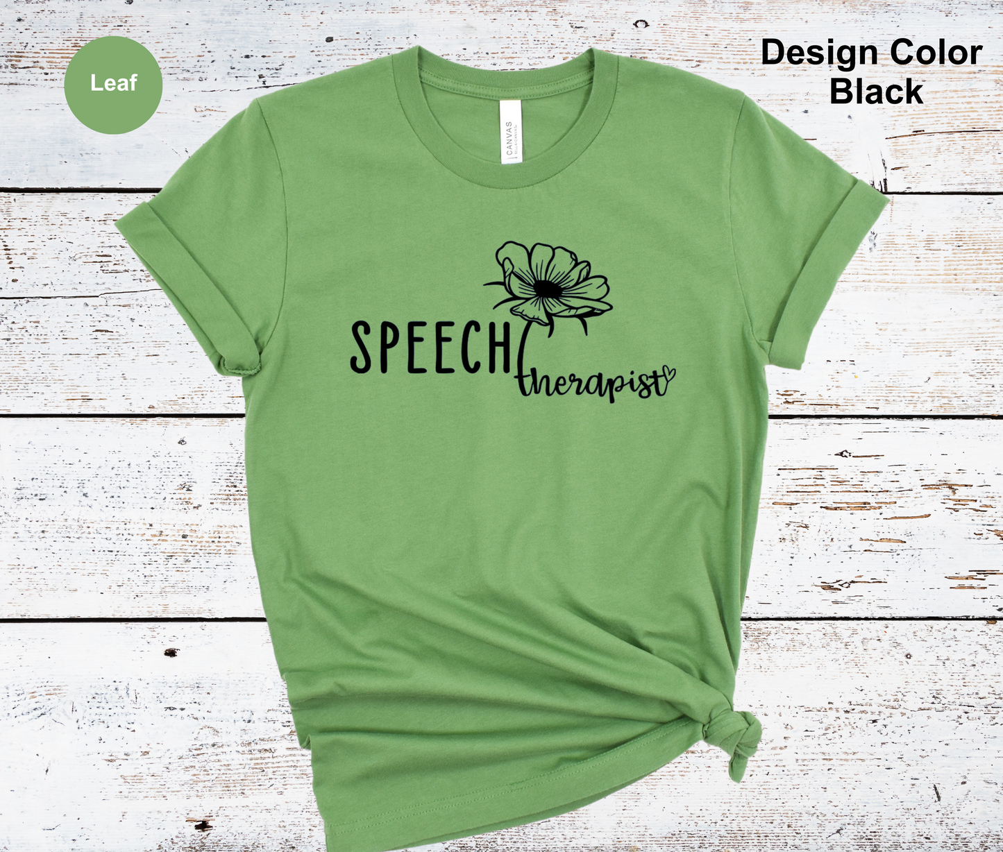 Delicate Flower-Speech Therapy Shirt