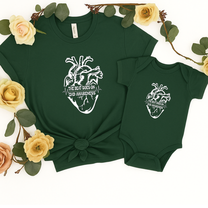 Beat Goes On- Mommy  & Me Onesie Set | Shirts Made for Matching Memories