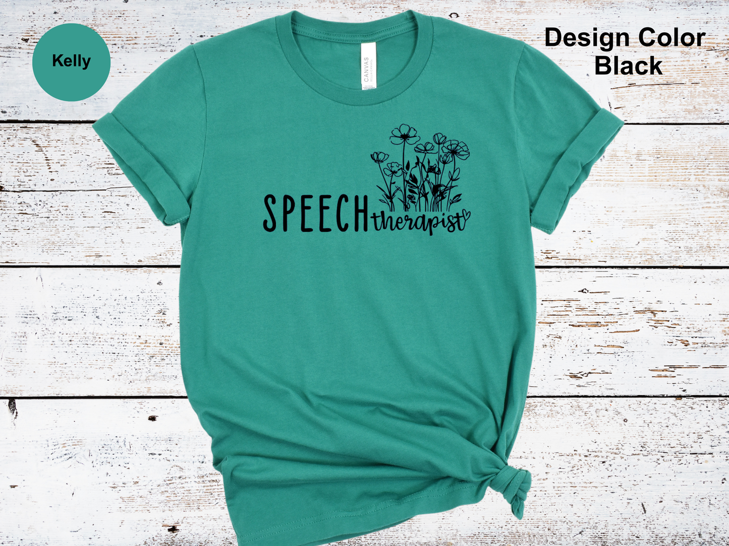 Flower Garden-Speech Therapy Shirt