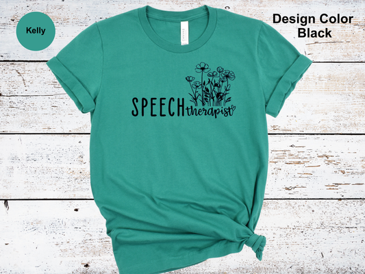 Flower Garden-Speech Therapy Shirt