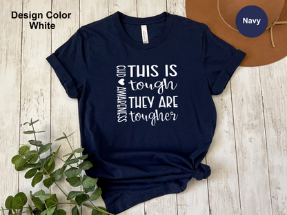 They Are Tougher – CHD Tee for Heart Families & Supporters