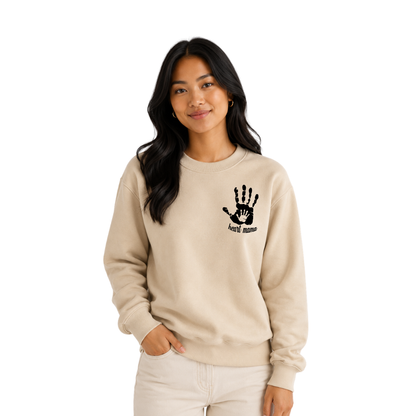 Handprint Heart Mama Tee | CHD Awareness Apparel