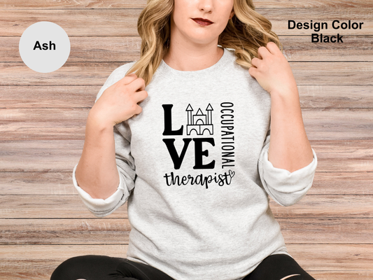 Building Blocks – CHD Awareness Sweatshirt for Occupational Therapists
