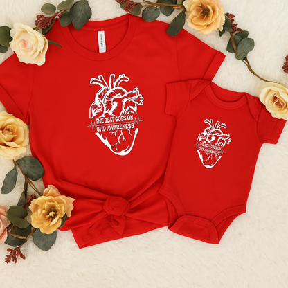 Beat Goes On- Mommy  & Me Onesie Set | Shirts Made for Matching Memories