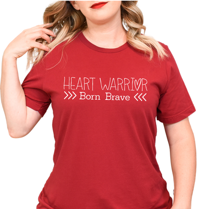 Heart Month CHD Awareness | Heart Warrior-Born Brave