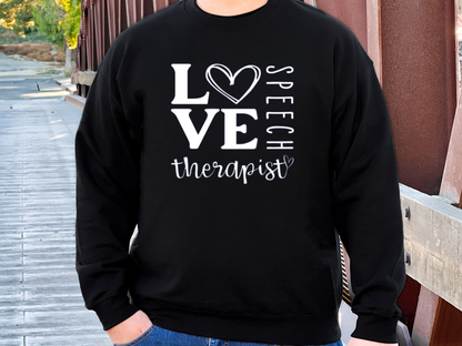 LOVE-Speech Therapy Sweatshirt