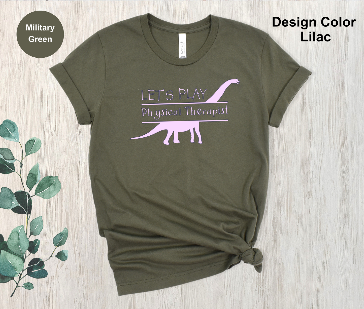 Dinosaur-Physical Therapy Shirt