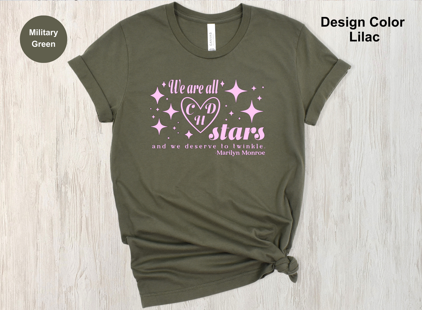 Twinkling Stars-CHD Awareness Shirt