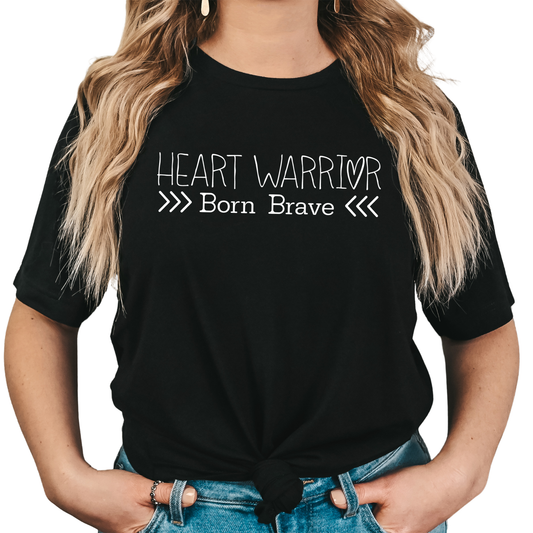 Heart Month CHD Awareness | Heart Warrior-Born Brave