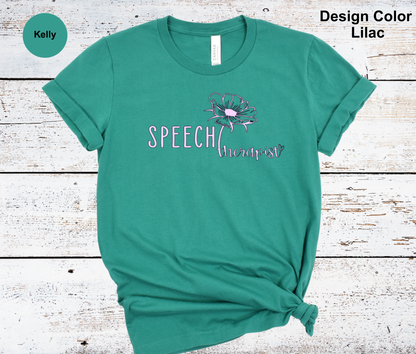 Delicate Flower-Speech Therapy Shirt