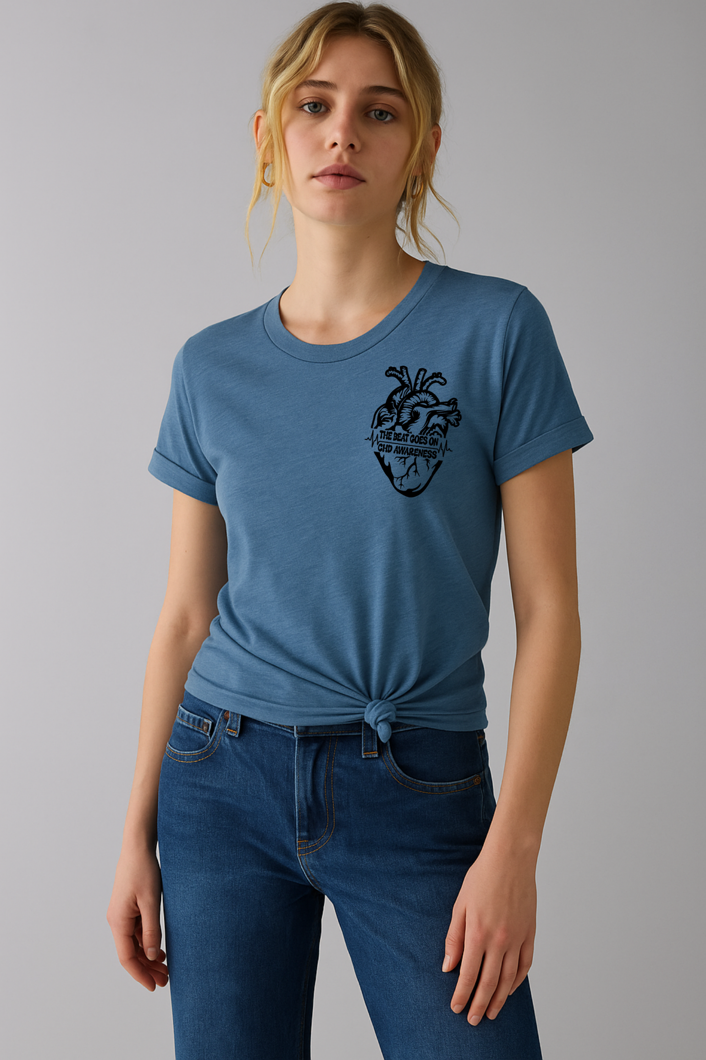 The Beat Goes On – CHD Tee for Heart Families & Supporters