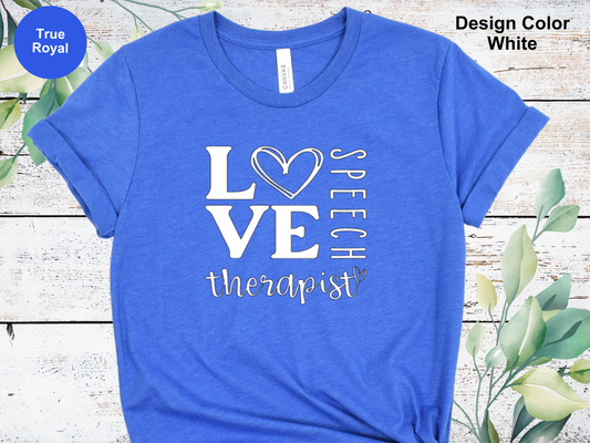 LOVE-Speech Therapy Shirt