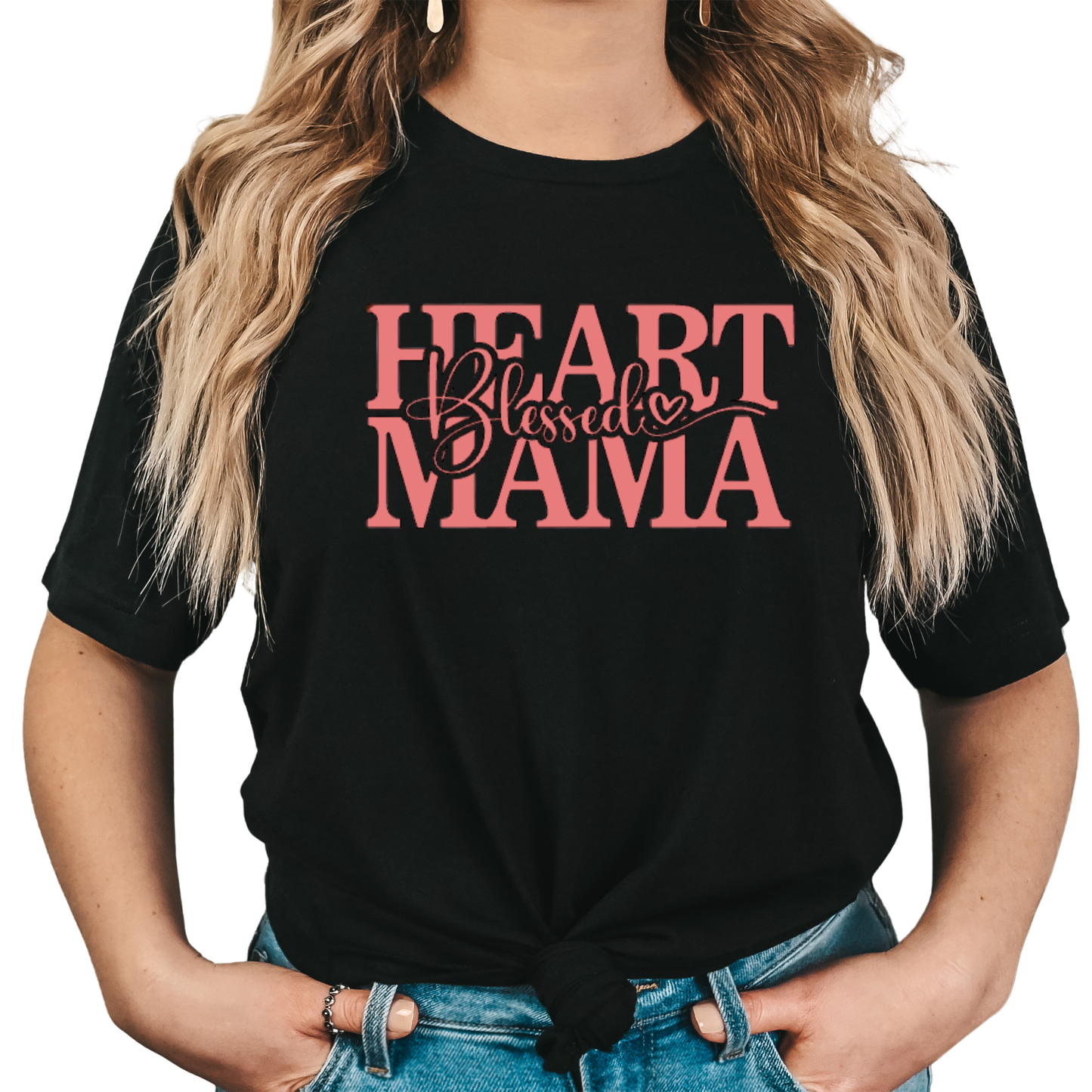 Blessed | Heart Mama CHD Awareness Tee Melon