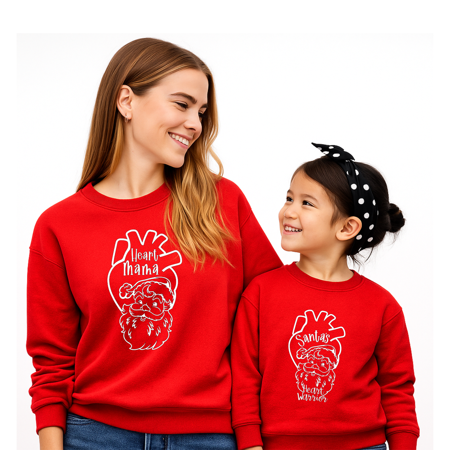Christmas- Mommy  & Me Toddler Set | Sweatshirts Made for Matching Holiday Memories