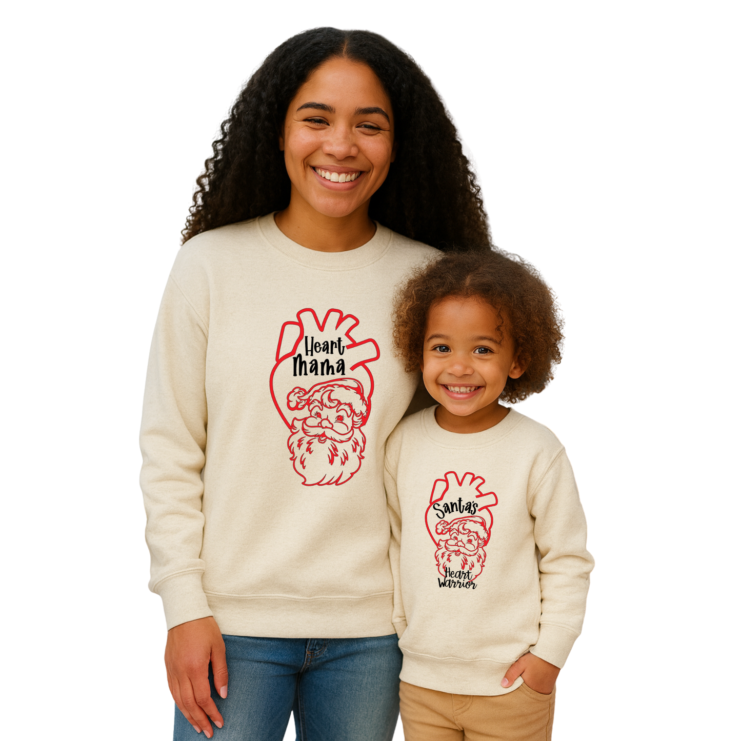 Christmas- Mommy  & Me Toddler Set | Sweatshirts Made for Matching Holiday Memories