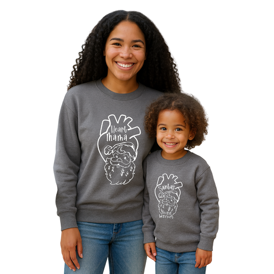 Christmas- Mommy  & Me Toddler Set | Sweatshirts Made for Matching Holiday Memories