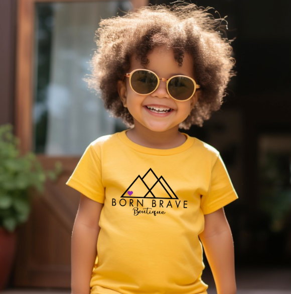 Born Brave Boutique Logo-Toddler Shirt
