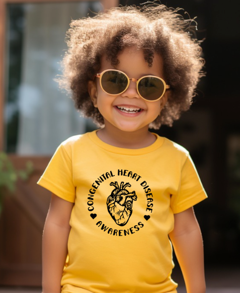 Congenital Heart Disease-Toddler Shirt