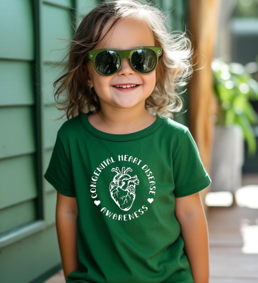 Congenital Heart Disease-Toddler Shirt